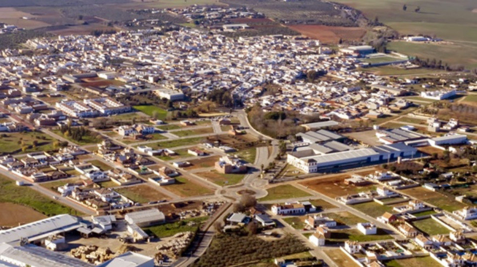 vista aerea de Cañada Rosal