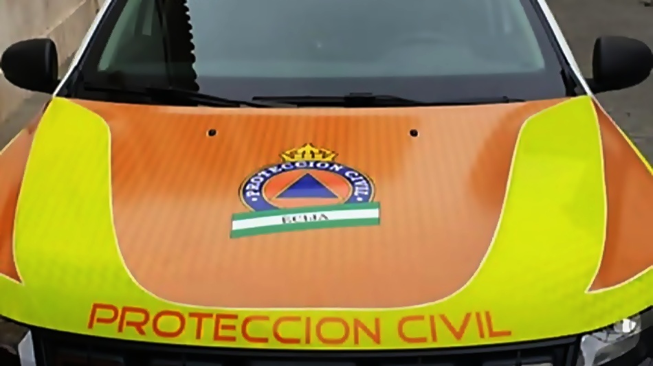 vehiculo de la Agrupación de Voluntarios de Protección Civil
